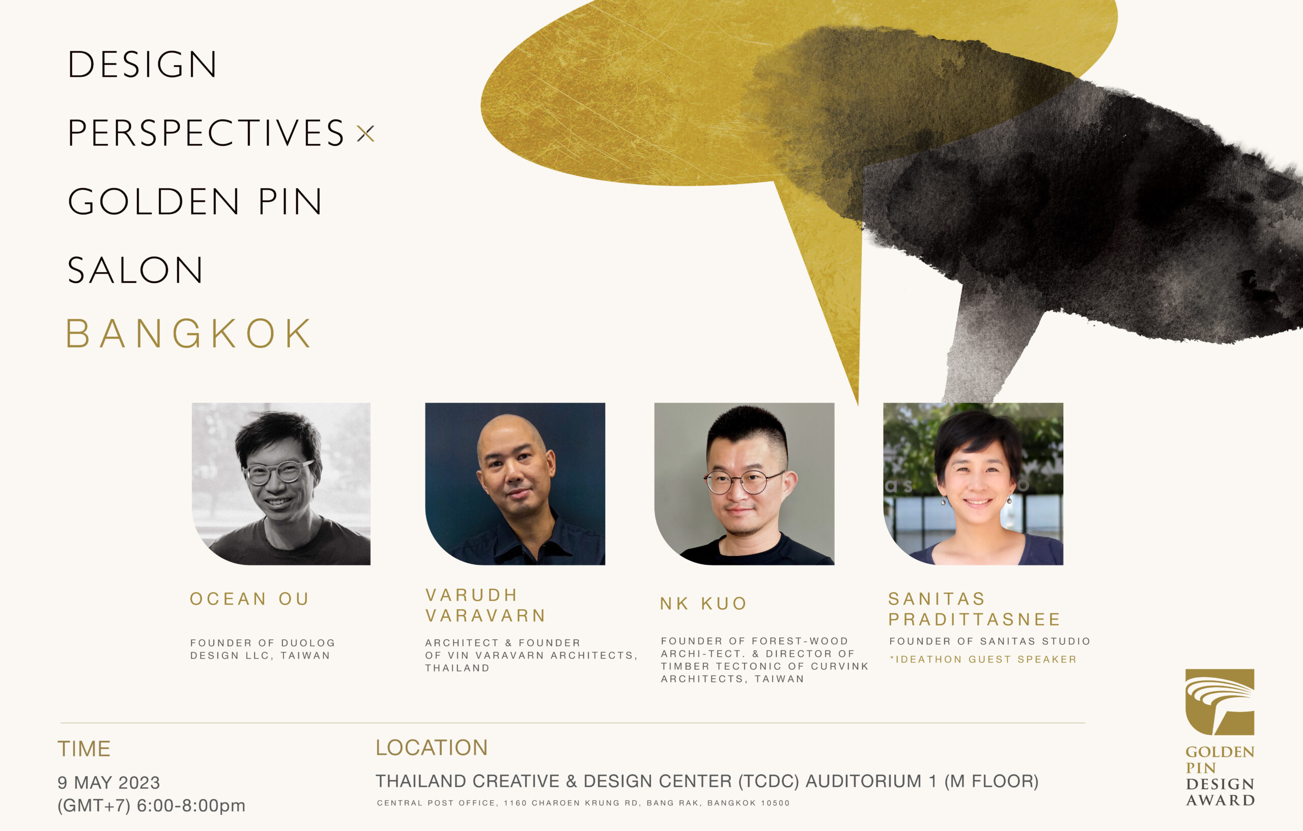 2023 Golden Pin Design Salon in Bangkok (TH/CN)